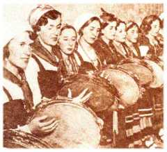 pandereteiras gallegues